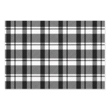 Karierter moderner Weißer Tartan