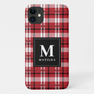 Karierter Monogramm-Tartan Case-Mate iPhone Hülle