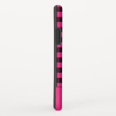 Karierter Name in Pink Case-Mate iPhone Hülle (Hinten/Rechts)