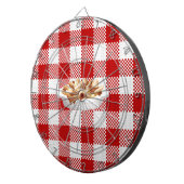 karierter Poutine Dartscheibe (Vorderseite rechts)