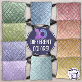 Karierter Quiltplatz für geometrische Korallen Tasche