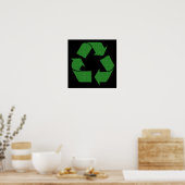 karierter recycle poster (Küche)