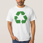 karierter recycle T-Shirt (Vorderseite)