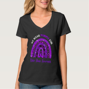 Karierter Regenbogen, den ich bei Älterem Missbrau T-Shirt