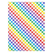 Karierter Regenbogen Tischdecke (Vorderseite)