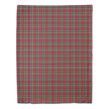 Karierter roter Staat North Carolina Tartan