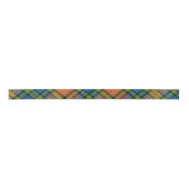 Karierter, rustikaler Tartan Satinband (Vorderseite)
