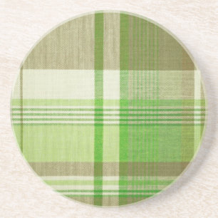 Karierter Sandstone-Untersetzer Getränkeuntersetzer