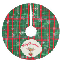 Karierter Schneeflocken, grün und rot, Vintag