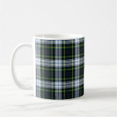 Karierter schottischer Clan Gordon Green White Kar Kaffeetasse (Links)