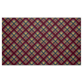Karierter schottischer Tartan-Crimson-Gelbblau Stoff (Fat Quarter (45,7 x 55,9 cm))