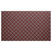 Karierter schottischer Tartan-Crimson-Gelbblau Stoff (Yard (91,4 cm))