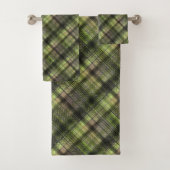 Karierter schottischer Tartan-Klassiker Badhandtuch Set (Insitu)