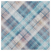 Karierter schottischer Tartan-Klassiker Stoff (Nahaufnahme)