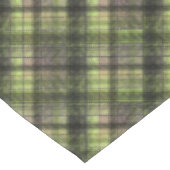 Karierter schottischer Tartan-Klassiker Tischdecke (Schrägansicht)