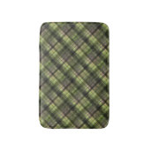 Karierter schottischer Tartgrün-Klassiker Badematte (Vorderseite Vertikal)