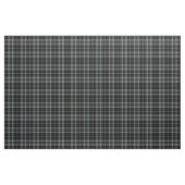 Karierter schwarzer Karkohle-Grüner Tartan Stoff (Yard (91,4 cm))
