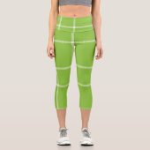 karierter Scottisch High Waisted Capris (Vorderseite)