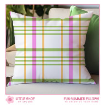 Karierter Sommer in Rosa