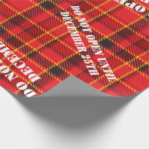 Karierter Sonderstil für den Roten Urlaub