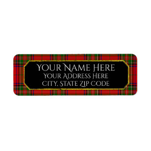 Karierter Stewart personifizieren