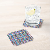 Karierter Stoff-Karo-Druckmuster-57688 Untersetzer (Vor Ort)
