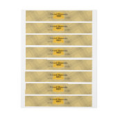 Karierter Streifen Honey Jar (Bogen)