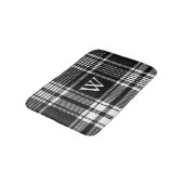 Karierter Tartan Badematte (Schrägansicht)
