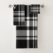 Karierter Tartan Badhandtuch Set (Insitu)