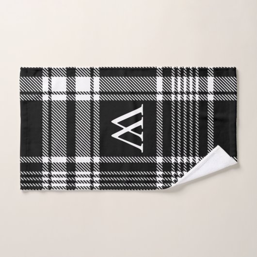 Karierter Tartan Badhandtuch Set (Handtuch)