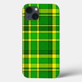 Karierter Tartan Case-Mate iPhone Hülle (Rückseite)