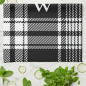 Karierter Tartan Geschirrtuch (Gefaltet)