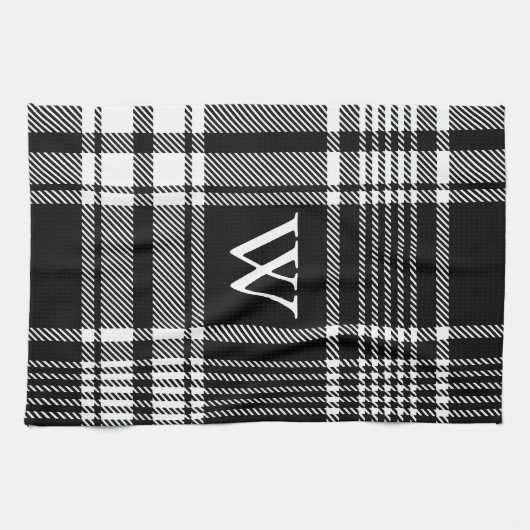 Karierter Tartan Geschirrtuch (Horizontal)