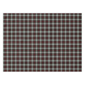 Karierter Tartan, grün, schwarz und weiß Tischdecke (Vorderseite (Horizontal))