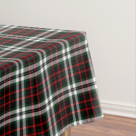 Karierter Tartan, grün, schwarz und weiß Tischdecke