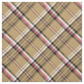 karierter Tartan in hellrosa Stoff (Muster)