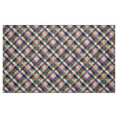 karierter Tartan kariertes klassisches blaues rosa Stoff (Fat Quarter (45,7 x 55,9 cm))