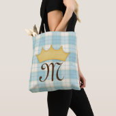Karierter Tartan-Mit Monogramm Prinzessin Tasche (Von Nahem)