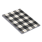 Karierter Tartan Notizblock (Rechte Seite)