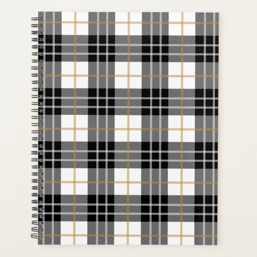 Karierter Tartan Planer (Vorderseite)
