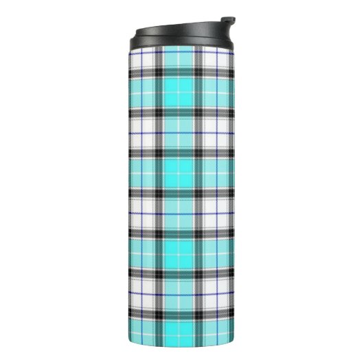 Karierter Thermaltumbler Thermosbecher (Nach links gedreht)