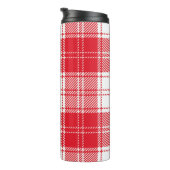 Karierter Thermaltumbler Thermosbecher (Nach rechts gedreht)