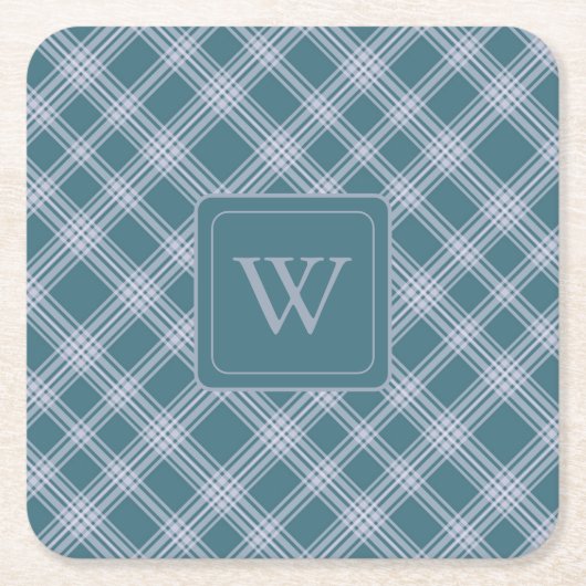 Karierter Untersetzer für Muster (Vorderseite)