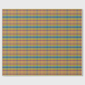 Karierter WDCM mit Pawsable Geschenkpapier (Flach)