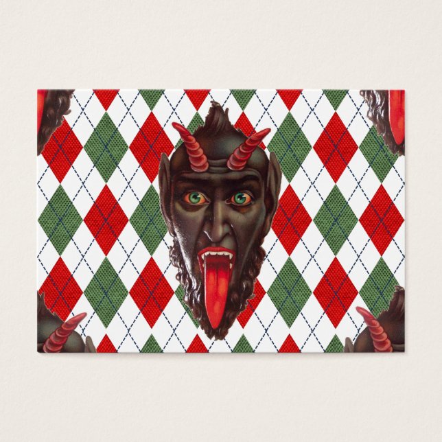 karierter Weihnachtskrampf (Vorderseite)