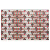 karierter Weihnachtskrampf Stoff (Fat Quarter (45,7 x 55,9 cm))