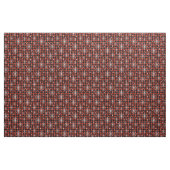 Karierter Weihnachtsschnee Stoff (Fat Quarter (45,7 x 55,9 cm))