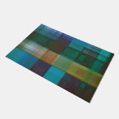 Karierter West Fußmatte (Schrägansicht)