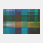 Karierter West Fußmatte (Vorderseite)