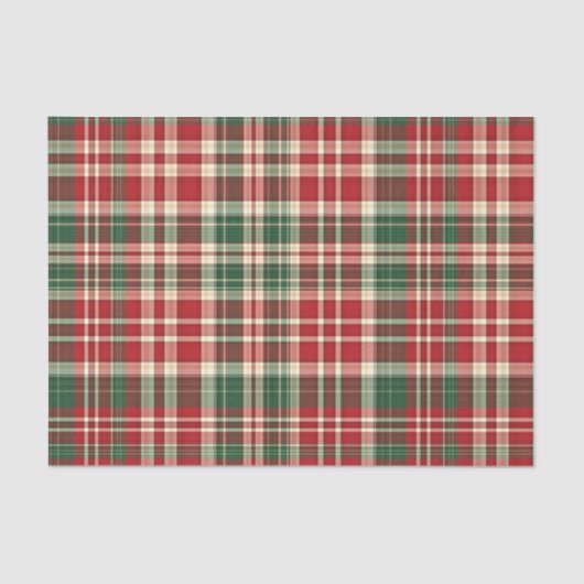 Kariertes 01-GEWEBE-WRAPPING-PAPIER Seidenpapier (Vorderseite)